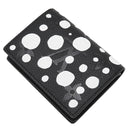 ルイヴィトン LOUIS VUITTON ポルトフォイユ クレア M81907 ノワール×ブロン モノグラムアンプラント 二つ折り財布 シルバー金具 黒 白 LV × YK 草間彌生 インフィニティ ドット