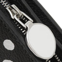 ルイヴィトン LOUIS VUITTON ポルトフォイユ クレア M81907 ノワール×ブロン モノグラムアンプラント 二つ折り財布 シルバー金具 黒 白 LV × YK 草間彌生 インフィニティ ドット