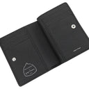 ルイヴィトン LOUIS VUITTON ポルトフォイユ クレア M81907 ノワール×ブロン モノグラムアンプラント 二つ折り財布 シルバー金具 黒 白 LV × YK 草間彌生 インフィニティ ドット