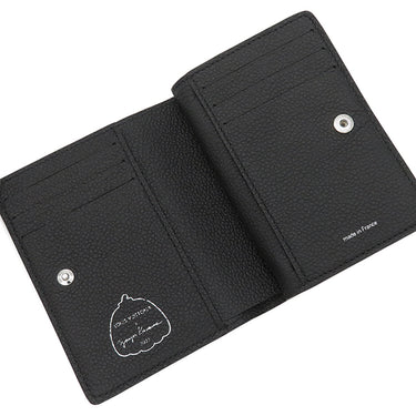 ルイヴィトン LOUIS VUITTON ポルトフォイユ クレア M81907 ノワール×ブロン モノグラムアンプラント 二つ折り財布 シルバー金具 黒 白 LV × YK 草間彌生 インフィニティ ドット