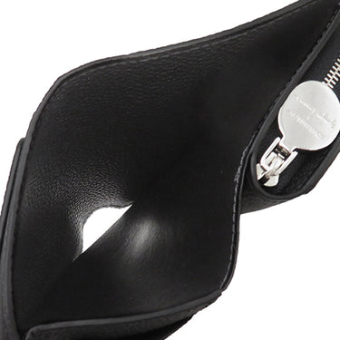 ルイヴィトン LOUIS VUITTON ポルトフォイユ クレア M81907 ノワール×ブロン モノグラムアンプラント 二つ折り財布 シルバー金具 黒 白 LV × YK 草間彌生 インフィニティ ドット