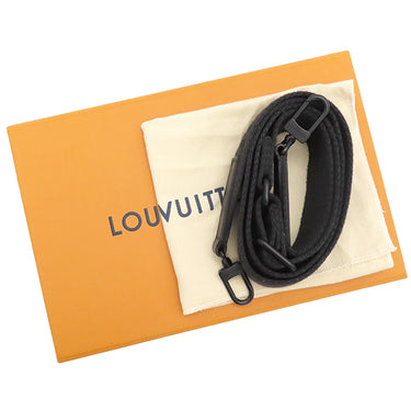 ルイヴィトン LOUIS VUITTON アルファ ウェアラブル ウォレット M59161 ノワール グレインカーフレザー ショルダーバッグ マットブラック金具 黒 LVアエログラム