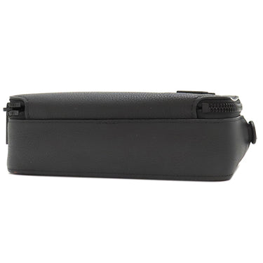 ルイヴィトン LOUIS VUITTON アルファ ウェアラブル ウォレット M59161 ノワール グレインカーフレザー ショルダーバッグ マットブラック金具 黒 LVアエログラム