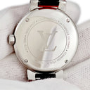 腕時計 ルイヴィトン LOUIS VUITTON タンブール ムーンスター PM Q8J10 クオーツ レディース スモールセコンド バー アラビア