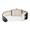 腕時計 フランクミュラー FRANCK MULLER ロングアイランド 902QZ クオーツ レディース K18WG無垢 ブラック 黒 ギョウシェ 角型