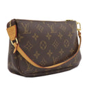 ルイヴィトン LOUIS VUITTON ポシェット アクセソワール M51980 モノグラム モノグラムキャンバス アクセサリーポーチ ゴールド金具 茶 ポーチ ハンドバッグ