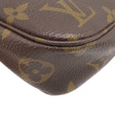 ルイヴィトン LOUIS VUITTON ポシェット アクセソワール M51980 モノグラム モノグラムキャンバス アクセサリーポーチ ゴールド金具 茶 ポーチ ハンドバッグ