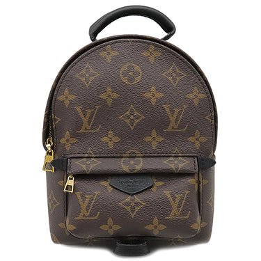 ルイヴィトン LOUIS VUITTON パームスプリングス バックパック MINI M41562 モノグラム モノグラムキャンバス リュック・デイパック ゴールド金具 茶 ミニ