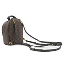 ルイヴィトン LOUIS VUITTON パームスプリングス バックパック MINI M41562 モノグラム モノグラムキャンバス リュック・デイパック ゴールド金具 茶 ミニ
