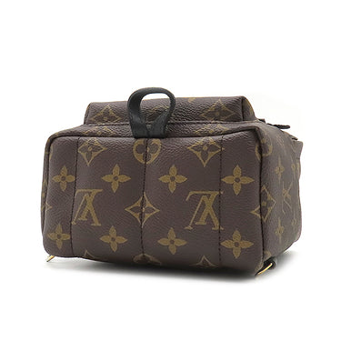 ルイヴィトン LOUIS VUITTON パームスプリングス バックパック MINI M41562 モノグラム モノグラムキャンバス リュック・デイパック ゴールド金具 茶 ミニ