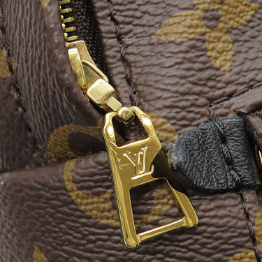 ルイヴィトン LOUIS VUITTON パームスプリングス バックパック MINI M41562 モノグラム モノグラムキャンバス リュック・デイパック ゴールド金具 茶 ミニ