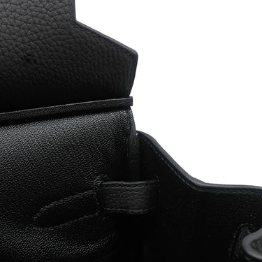 エルメス HERMES バーキン40 ブラック トゴ ハンドバッグ ゴールド金具 黒