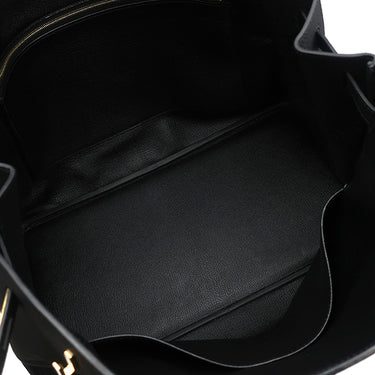 エルメス HERMES バーキン40 ブラック トゴ ハンドバッグ ゴールド金具 黒