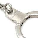 ルイヴィトン LOUIS VUITTON シェンヌ アノクレ M58021 シルバー メタル キーホルダー キーチェーン キーリング ウォレットチェーン