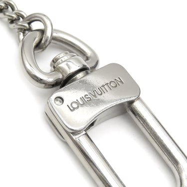 ルイヴィトン LOUIS VUITTON シェンヌ アノクレ M58021 シルバー メタル キーホルダー キーチェーン キーリング ウォレットチェーン