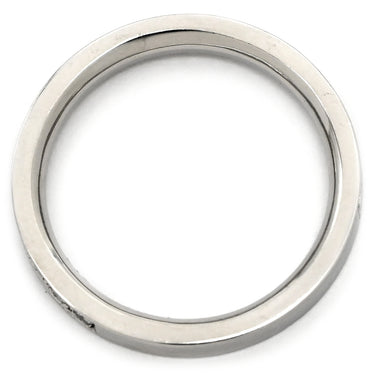 ノンブランド NON BRAND ダイヤモンド リング 0.317ct プラチナシルバー Pt900 ダイヤモンド リング 指輪 プラチナム ダイヤ 一文字 パヴェ ラウンドブリリアントカット 11号