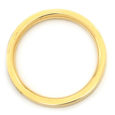 ノンブランド NON BRAND ダイヤリング イエローゴールド K18YG ダイヤモンド リング 指輪 Au750 18K 18金 メレダイヤ ラウンドブリリアントカット YG 11号