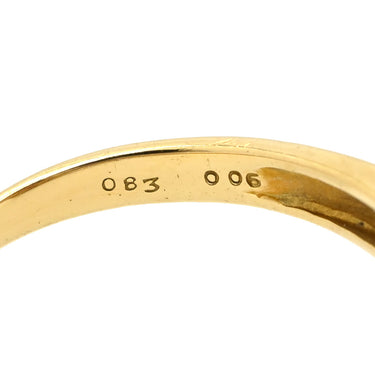 ノンブランド NON BRAND ルビー ダイヤ レッド×イエローゴールド K18YG ルビー ダイヤモンド リング 指輪 K18YG Au750 18K 18金 赤 レッド ヘイローデザイン フラワーモチーフ 15号