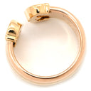 カルティエ Cartier 2Cリング トリニティ イエローゴールドXピンクゴールドXホワイトゴールド K18PG K18YG K18WG #47(JP7) リング 指輪 ドゥーブルC 3カラー 750 18K 7.5号