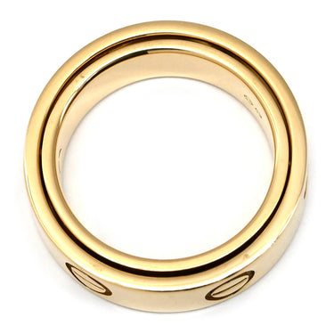 カルティエ Cartier シークレット ラブリング イエローゴールド K18YG #48(JP8) リング 指輪 750 18K YG チャーム 8号