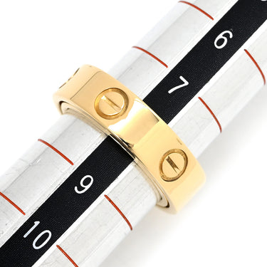 カルティエ Cartier シークレット ラブリング イエローゴールド K18YG #48(JP8) リング 指輪 750 18K YG チャーム 8号