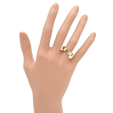 カルティエ Cartier シークレット ラブリング イエローゴールド K18YG #48(JP8) リング 指輪 750 18K YG チャーム 8号