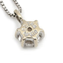 ノンブランド NON BRAND ダイヤモンド 0.27ct ペンダント ホワイトゴールド K18WG ダイヤモンド ネックレス 1P 1粒 ラウンドブリリアントカット