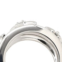 シャネル CHANEL スリーシンボル ホワイトゴールド K18WG ダイヤモンド リング 指輪 18K 750 WG カメリア スター クローバー 1Pダイヤ 7.5号