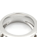 シャネル CHANEL スリーシンボル ホワイトゴールド K18WG ダイヤモンド リング 指輪 18K 750 WG カメリア スター クローバー 1Pダイヤ 7.5号