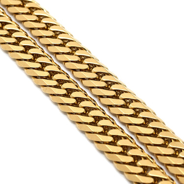 喜平 KIHEI K18 18金 50.3cm 101.4g 6面 ダブル Ｗ イエローゴールド K18YG ネックレス 大 造幣局検定マーク ※ショッピングローン対応していません