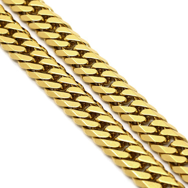 喜平 KIHEI K18 18金 50.3cm 51.2g 6面 ダブル Ｗ イエローゴールド K18YG ネックレス 造幣局検定マーク ※ショッピングローン対応していません