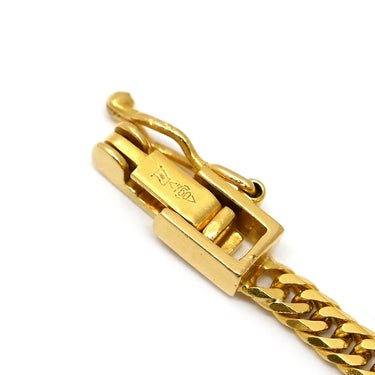 喜平 KIHEI K18 18金 50cm 10.2g 6面 ダブル Ｗ イエローゴールド K18YG ネックレス 造幣局検定マーク ※ショッピングローン対応していません