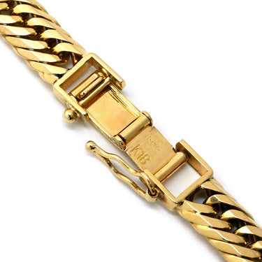 喜平 KIHEI K18 18金 20.3cm 30.8g 12面 トリプル イエローゴールド K18YG ブレスレット 造幣局検定マーク ショッピングローン対応していません