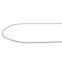 ノンブランド NON BRAND ホワイトゴールド K18WG ネックレス ホワイトゴールド ボックスチェーン ベネチアンチェーン 18K WG Au750