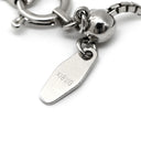 ノンブランド NON BRAND ホワイトゴールド K18WG ネックレス ホワイトゴールド ボックスチェーン ベネチアンチェーン 18K WG Au750