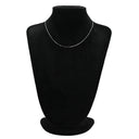 ノンブランド NON BRAND ホワイトゴールド K18WG ネックレス ホワイトゴールド ボックスチェーン ベネチアンチェーン 18K WG Au750