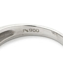 ノンブランド NON BRAND ダイヤリング プラチナシルバー Pt900 ダイヤモンド リング 指輪 パヴェリング 12号