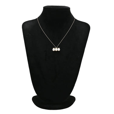 TASAKI TASAKI バランス ネオ ペンダント P16850 ホワイト×さくらゴールド K18PG パール ネックレス あこや アコヤ パール 3P 3粒 Au750 18K 18金 さくらゴールド ローズ