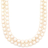 ミキモト MIKIMOTO パール ペンダント パールホワイト パール K14WG ネックレス MIKIMOTO 真珠 あこや アコヤ 2連 2重