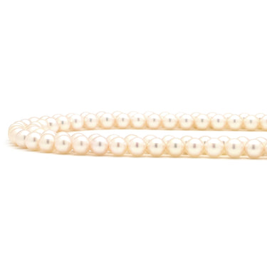 ミキモト MIKIMOTO パール ペンダント パールホワイト パール K14WG ネックレス MIKIMOTO 真珠 あこや アコヤ 2連 2重