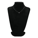 ノンブランド NON BRAND ダイヤ ペンダント プラチナシルバー Pt850 ダイヤモンド ネックレス 1P 1石 1粒 6本爪 ダイヤモンド