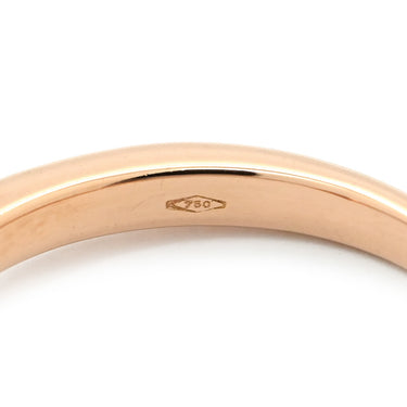 ポンテヴェキオ Ponte Vecchio ダイヤ リング　 ピンクゴールド K18PG ダイヤモンド リング 指輪 750PG 1P 1粒ダイヤ フラワー 8号