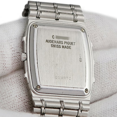 腕時計 オーデマピゲ AUDEMARS PIGUET バンブー 56214BC.ZZ.0636BC.04 クオーツ メンズ レディース 純正全面ダイヤ K18WG無垢 ヴィンテージ