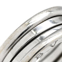 ブルガリ BVLGARI ビーゼロワン B-zero1 3バンドリング ホワイトゴールド K18WG #53(JP13) リング 指輪 Au750 18K 18金 13号
