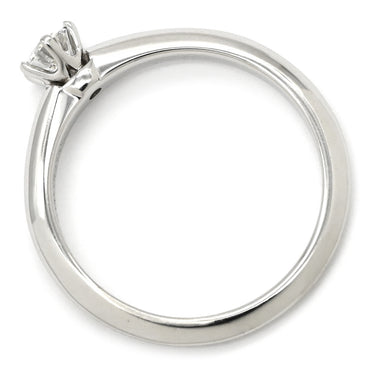 ティファニー Tiffany & Co ソリティア プラチナシルバー Pt950 ダイヤモンド リング 指輪 T&Co. プラチナム 1P 1石 1粒 ダイヤ 6本立爪 エンゲージ ブライダル ブリリアント 11号