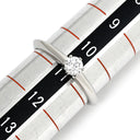 ティファニー Tiffany & Co ソリティア プラチナシルバー Pt950 ダイヤモンド リング 指輪 T&Co. プラチナム 1P 1石 1粒 ダイヤ 6本立爪 エンゲージ ブライダル ブリリアント 11号