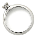 ティファニー Tiffany & Co ソリティア プラチナシルバー Pt950 ダイヤモンド リング 指輪 T&Co. プラチナム 1P 1石 1粒 ダイヤ 立爪 エンゲージ ブライダル 9号