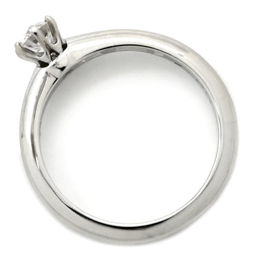 ティファニー Tiffany & Co ソリティア プラチナシルバー Pt950 ダイヤモンド リング 指輪 T&Co. プラチナム 1P 1石 1粒 ダイヤ 立爪 エンゲージ ブライダル 9号
