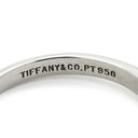 ティファニー Tiffany & Co ソリティア プラチナシルバー Pt950 ダイヤモンド リング 指輪 T&Co. プラチナム 1P 1石 1粒 ダイヤ 立爪 エンゲージ ブライダル 9号