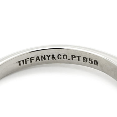ティファニー Tiffany & Co ソリティア プラチナシルバー Pt950 ダイヤモンド リング 指輪 T&Co. プラチナム 1P 1石 1粒 ダイヤ 立爪 エンゲージ ブライダル 9号